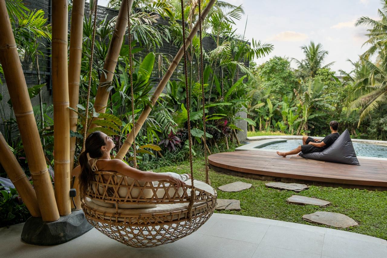 Bali Bambu Mimarisinde Özel Havuzlu Villa · 4