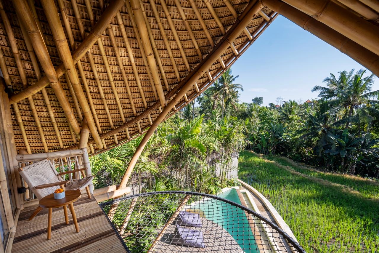 Bali Bambu Mimarisinde Özel Havuzlu Villa · 8