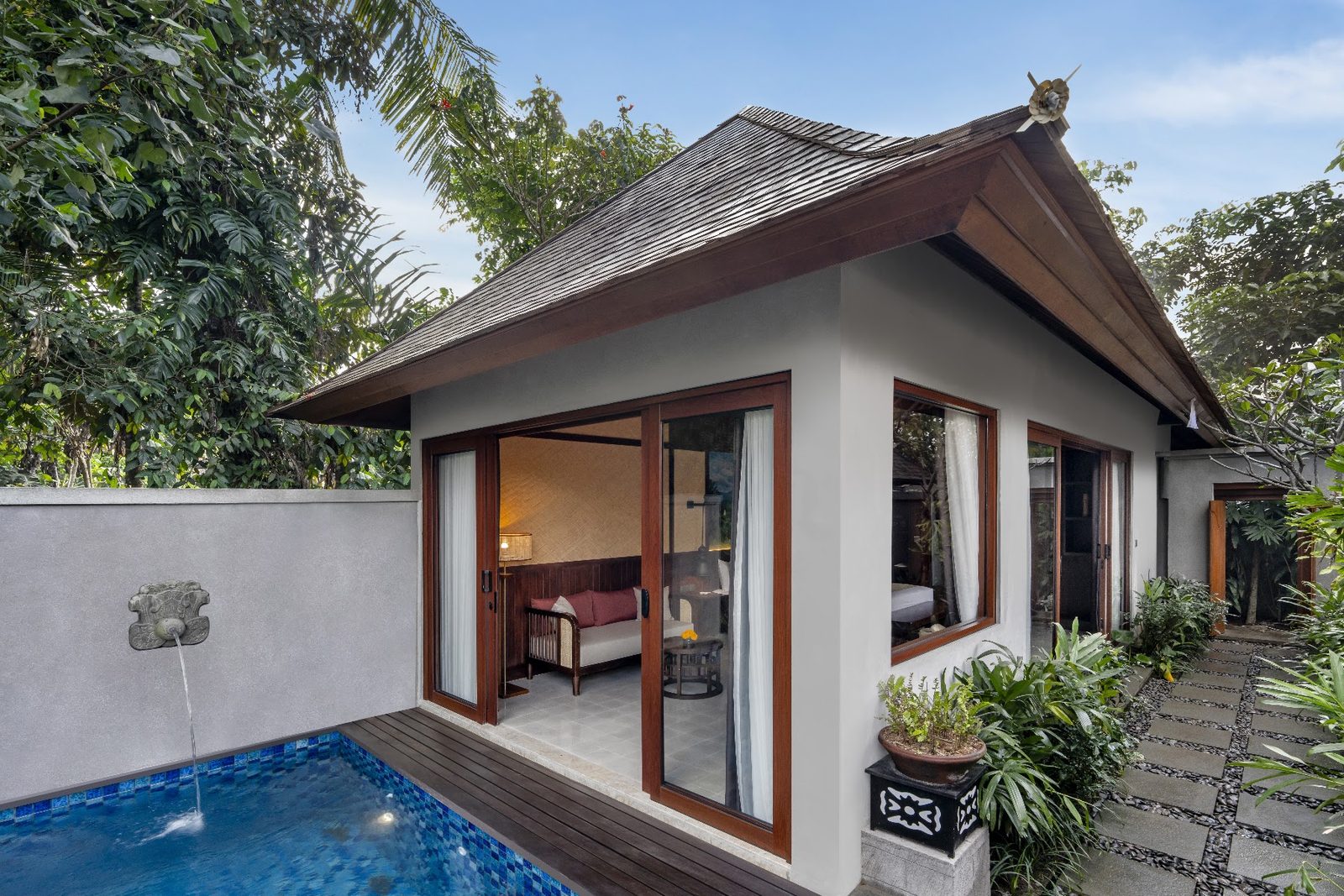 Jungle View Pool Villa: private pool