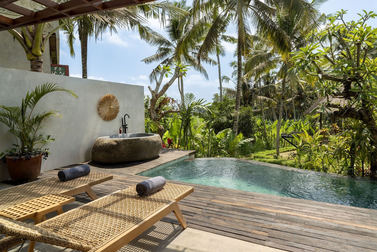 Rice Field View Private Pool Villa: private pool