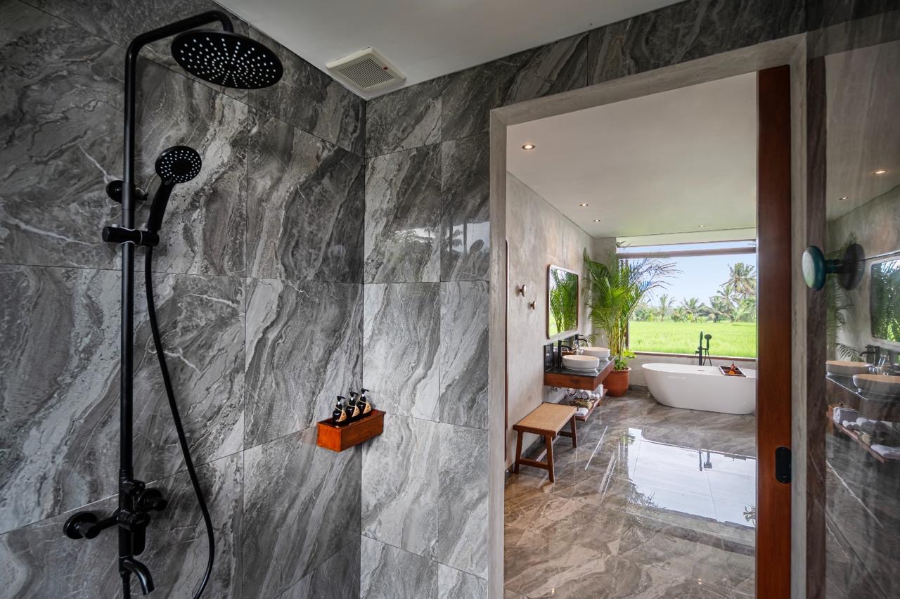 Bali Pirinç Tarlası Manzaralı Havuzlu Villa · 2