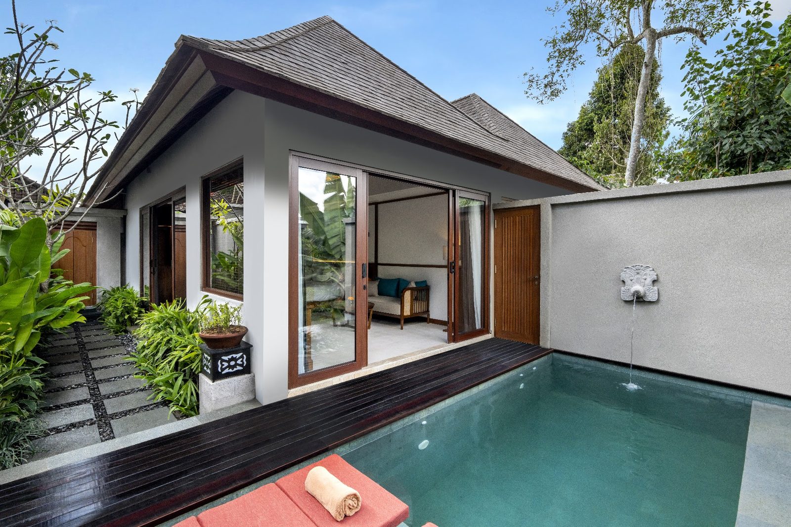 Premiere Jungle View Pool Villa: private pool